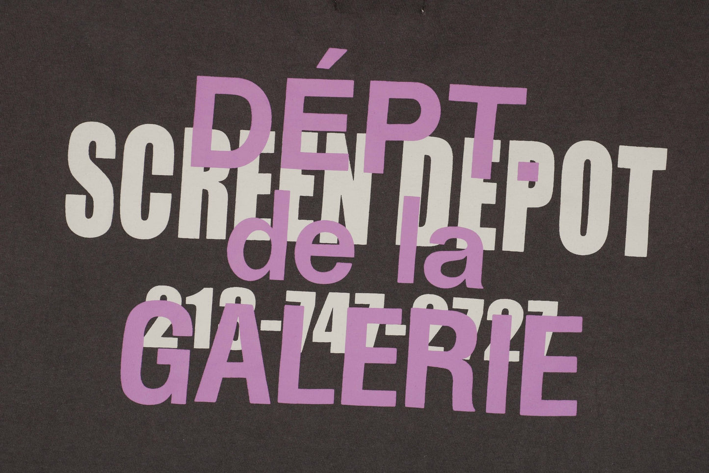 Gallery Dept Big G Logo Black T-Shirt