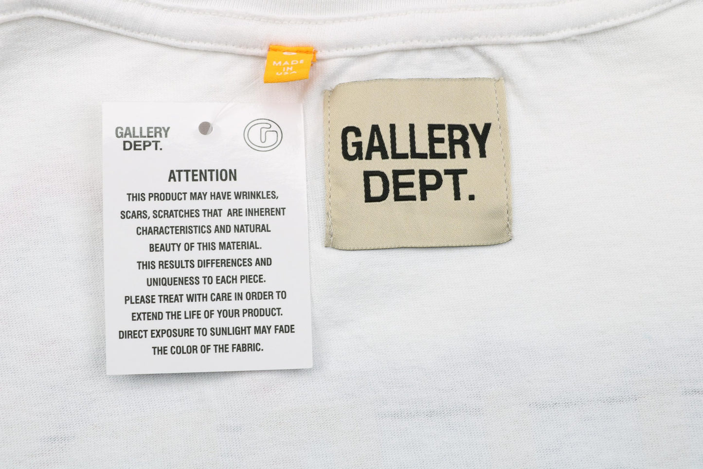 Gallery Dept Logo White T-Shirt