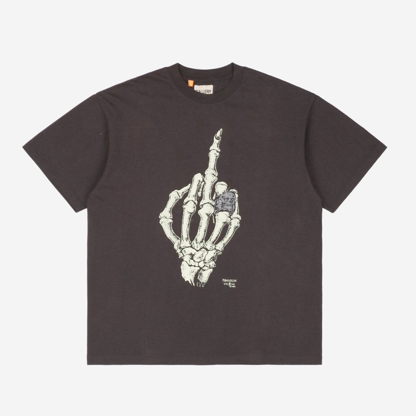 Gallery Dept Skeleton Fuck You Hand T-Shirt