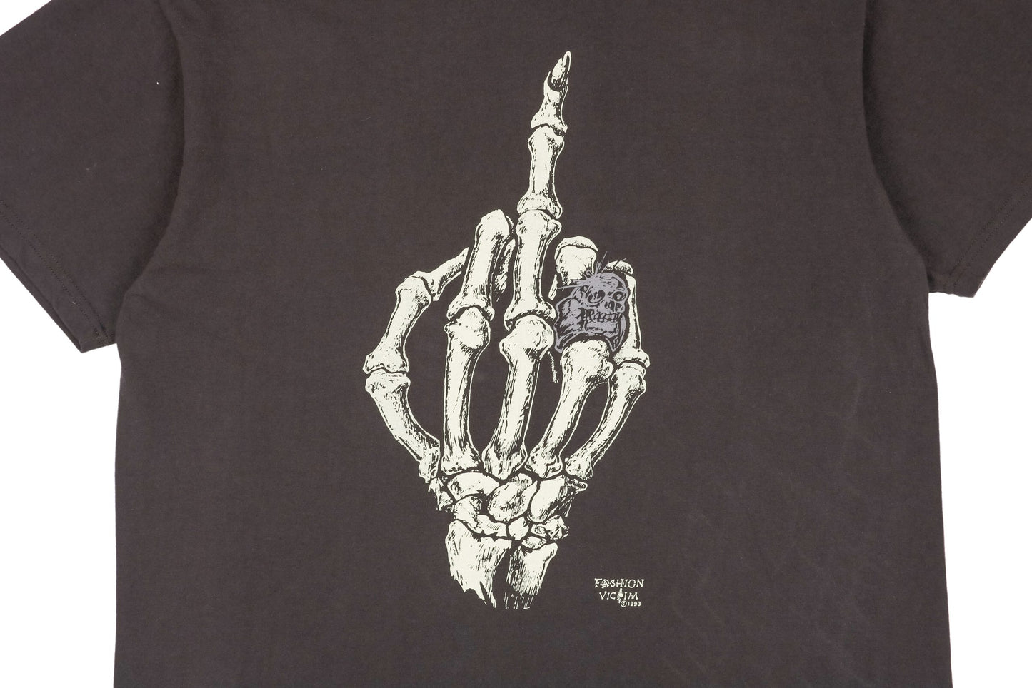 Gallery Dept Skeleton Fuck You Hand T-Shirt