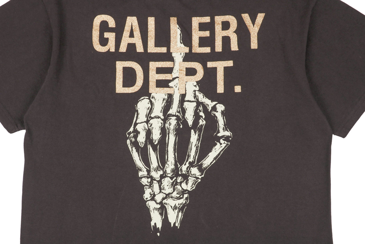 Gallery Dept Skeleton Fuck You Hand T-Shirt