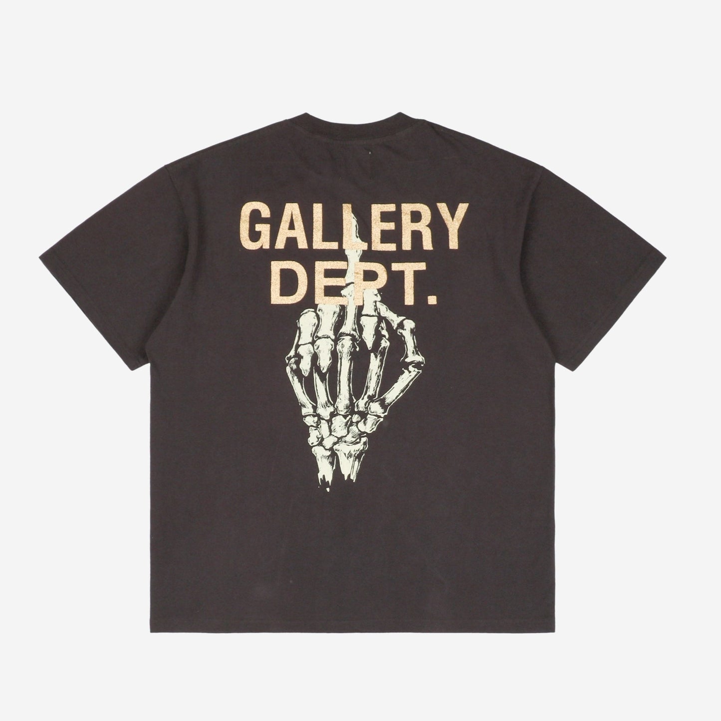 Gallery Dept Skeleton Fuck You Hand T-Shirt