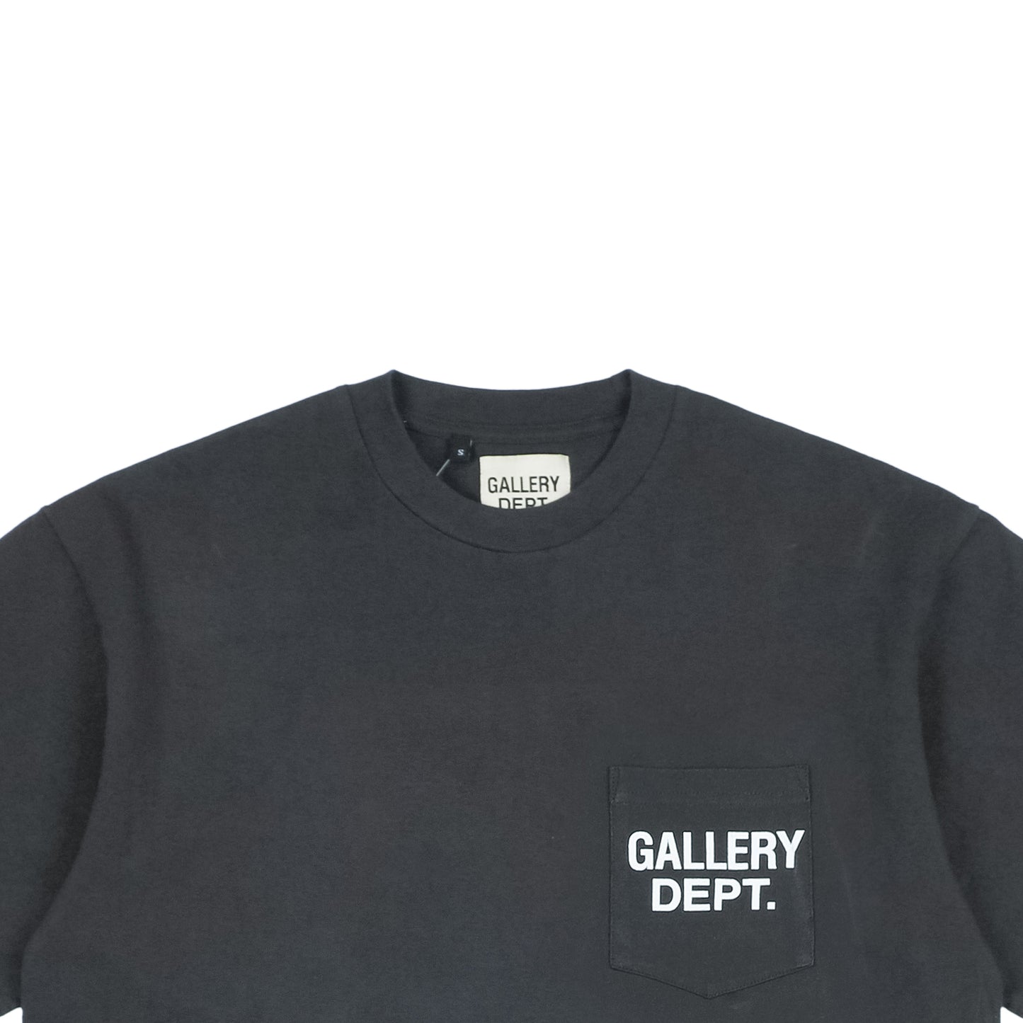 Gallery Dept Black Pocket T-Shirt