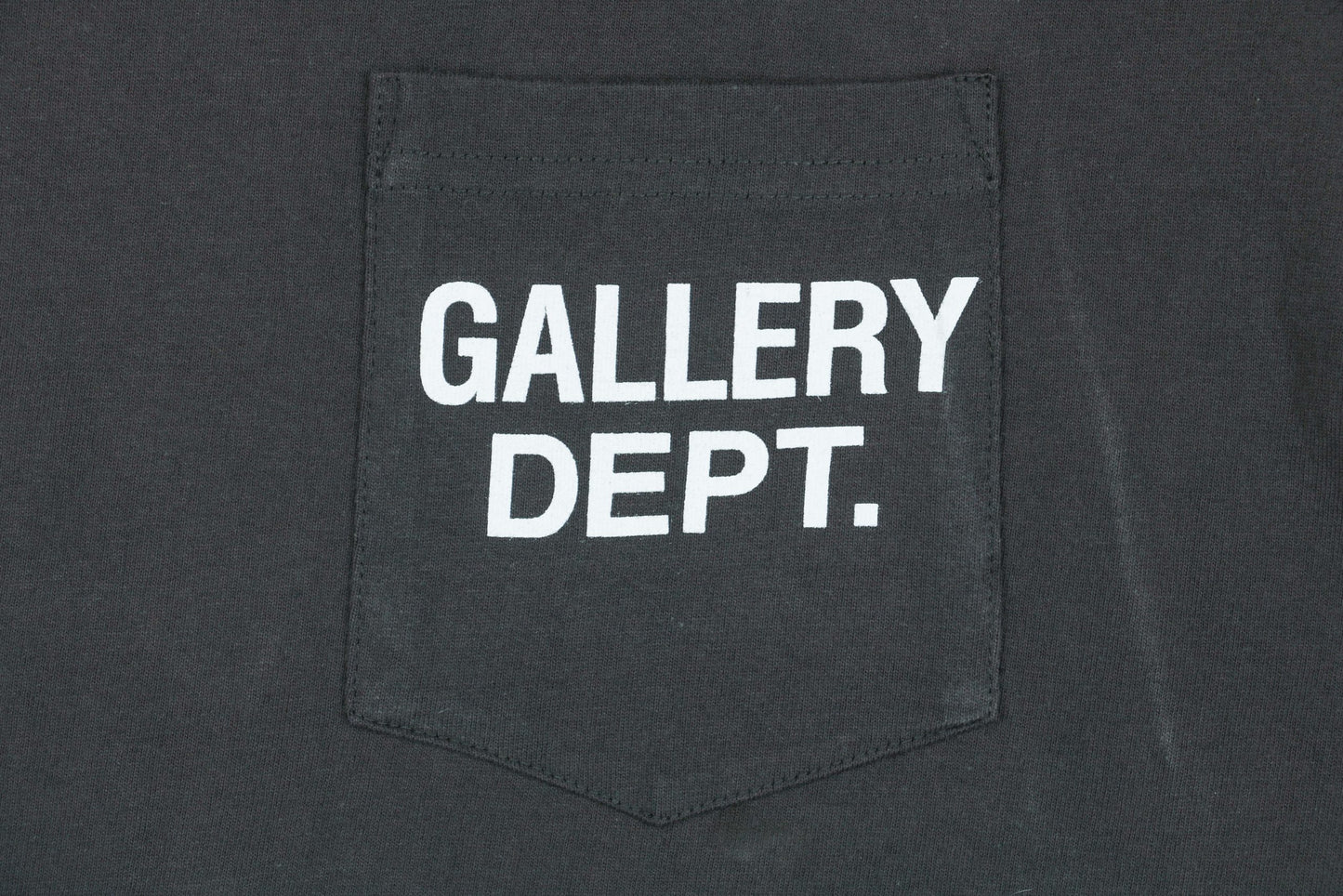 Gallery Dept Black Pocket T-Shirt