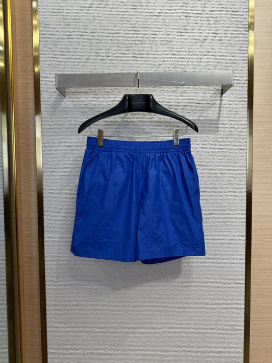 Jacquard Beach Shorts Blue