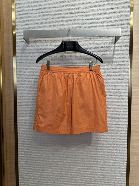 Jacquard Beach Shorts Orange