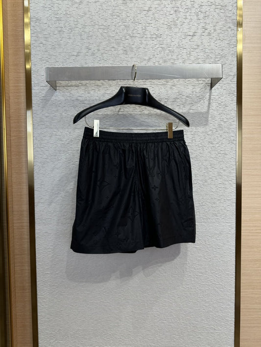 Jacquard Beach Shorts Black