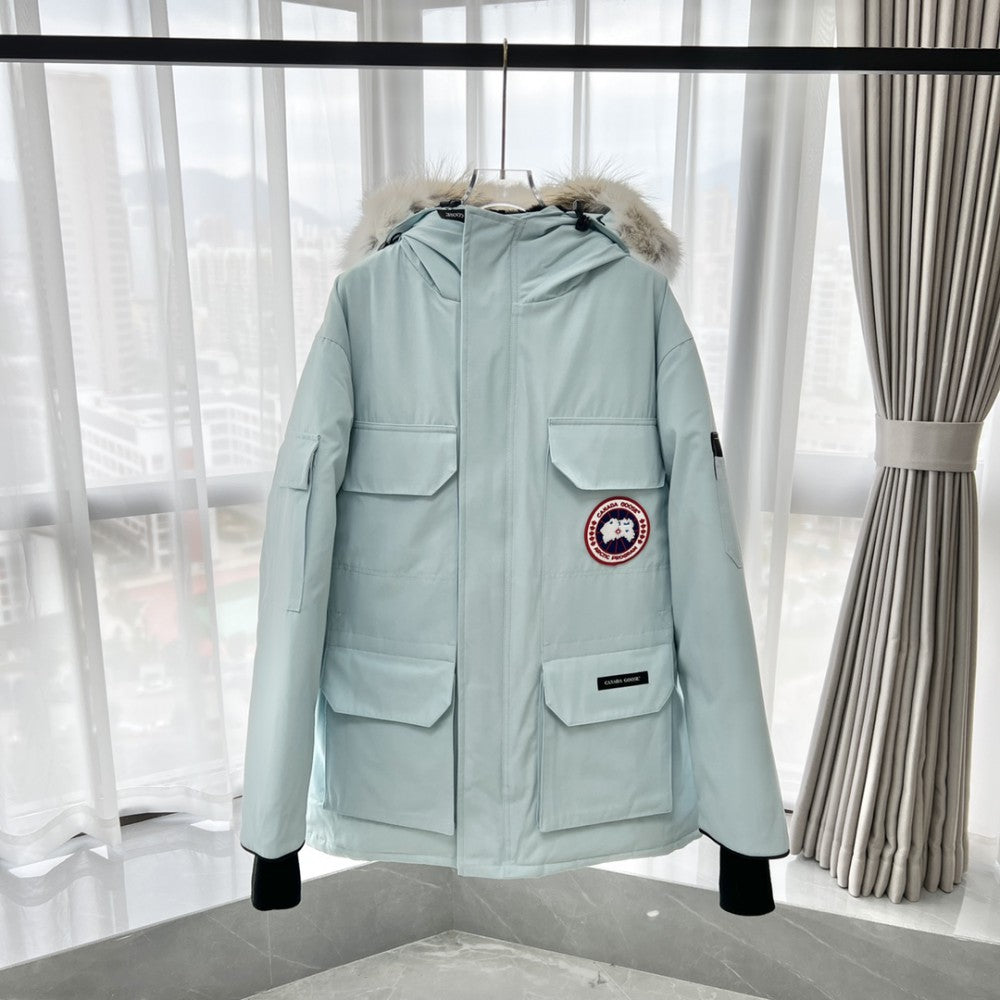 ThermaCore Faux Fur Jacket Blue
