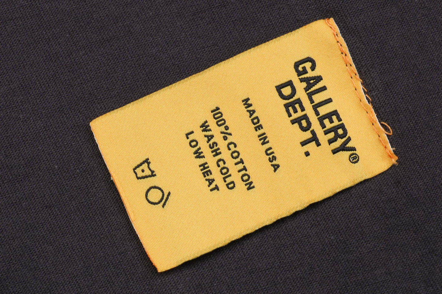 Gallery Dept Security Long Black Sweatshirt