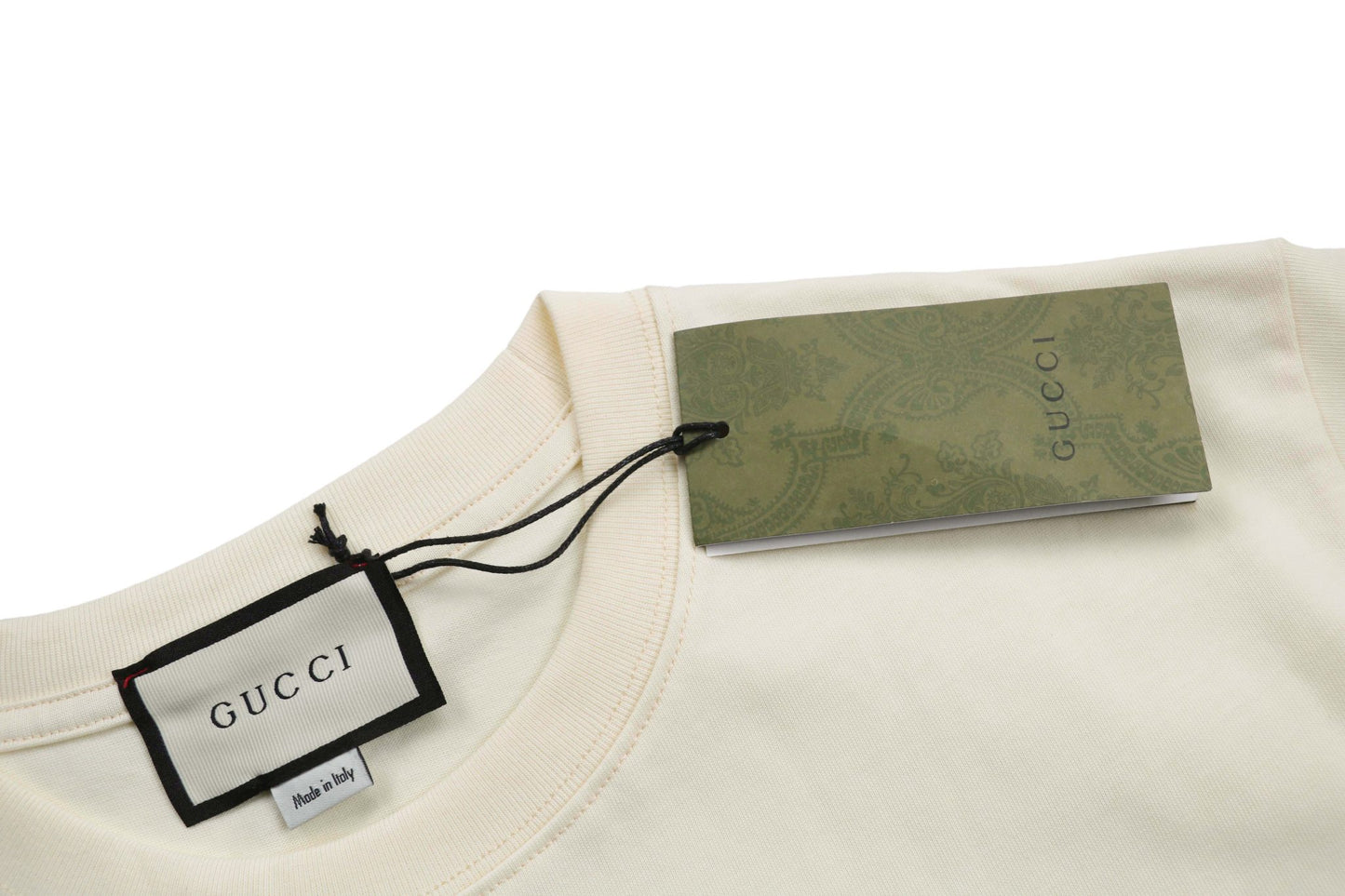 Interlocking Cotton T-Shirt Cream