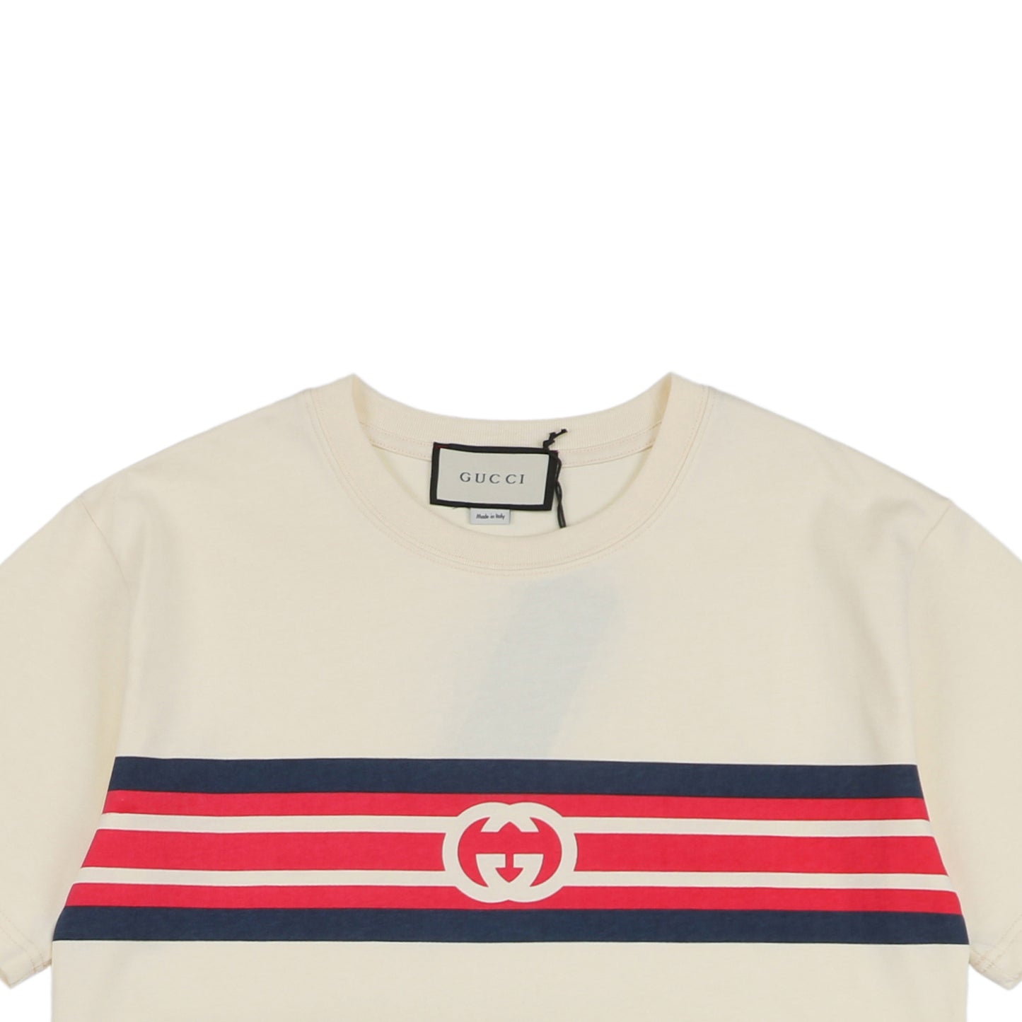 Interlocking Cotton T-Shirt Cream
