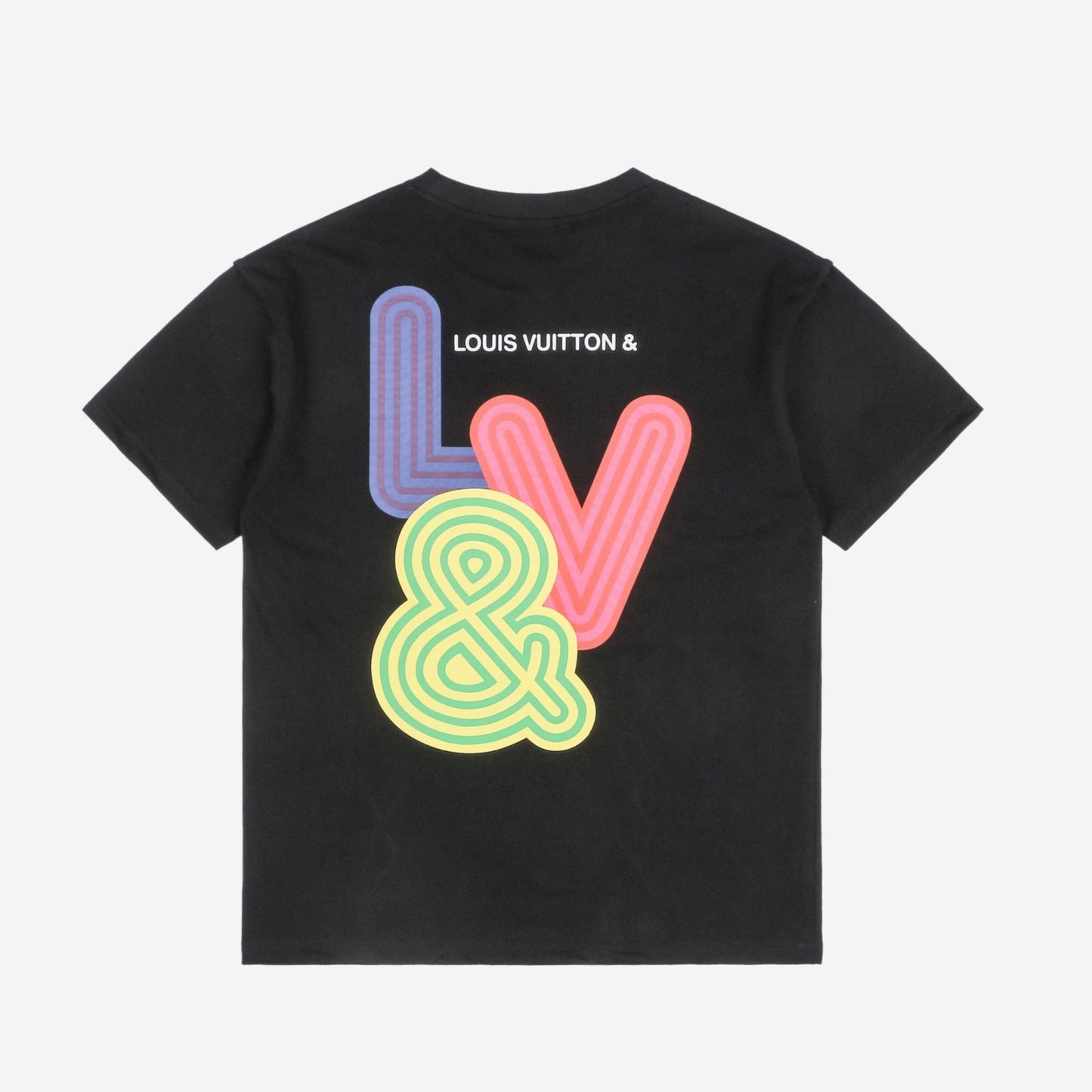 Multi-Coloured Black T-Shirt