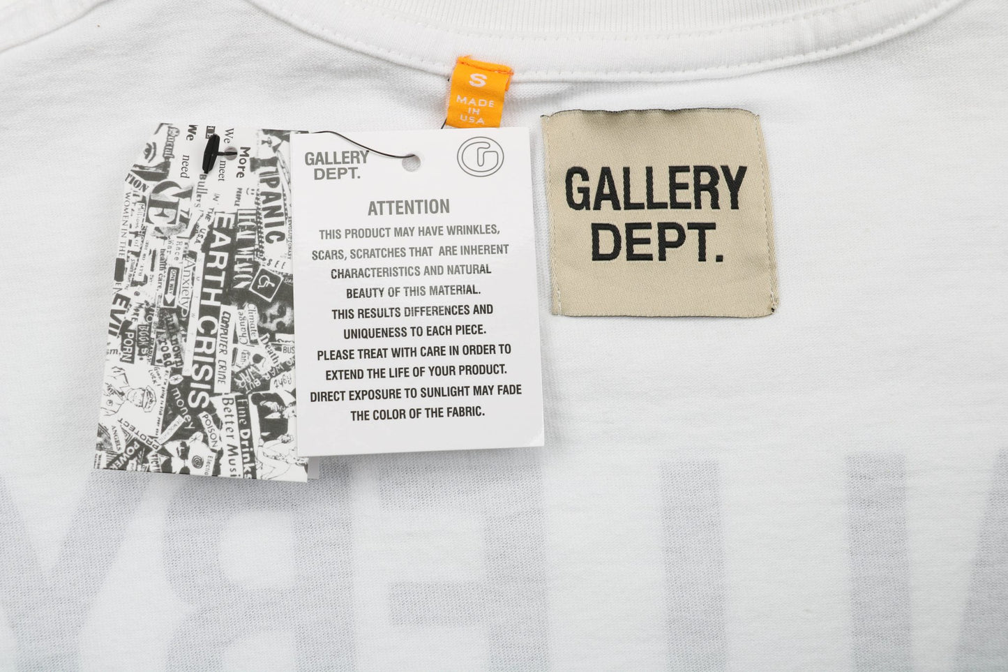 Gallery Dept White Sweatshirt