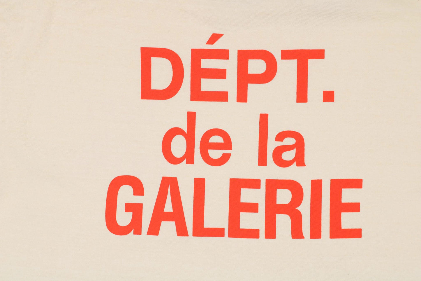 Gallery Dept Cream T-Shirt