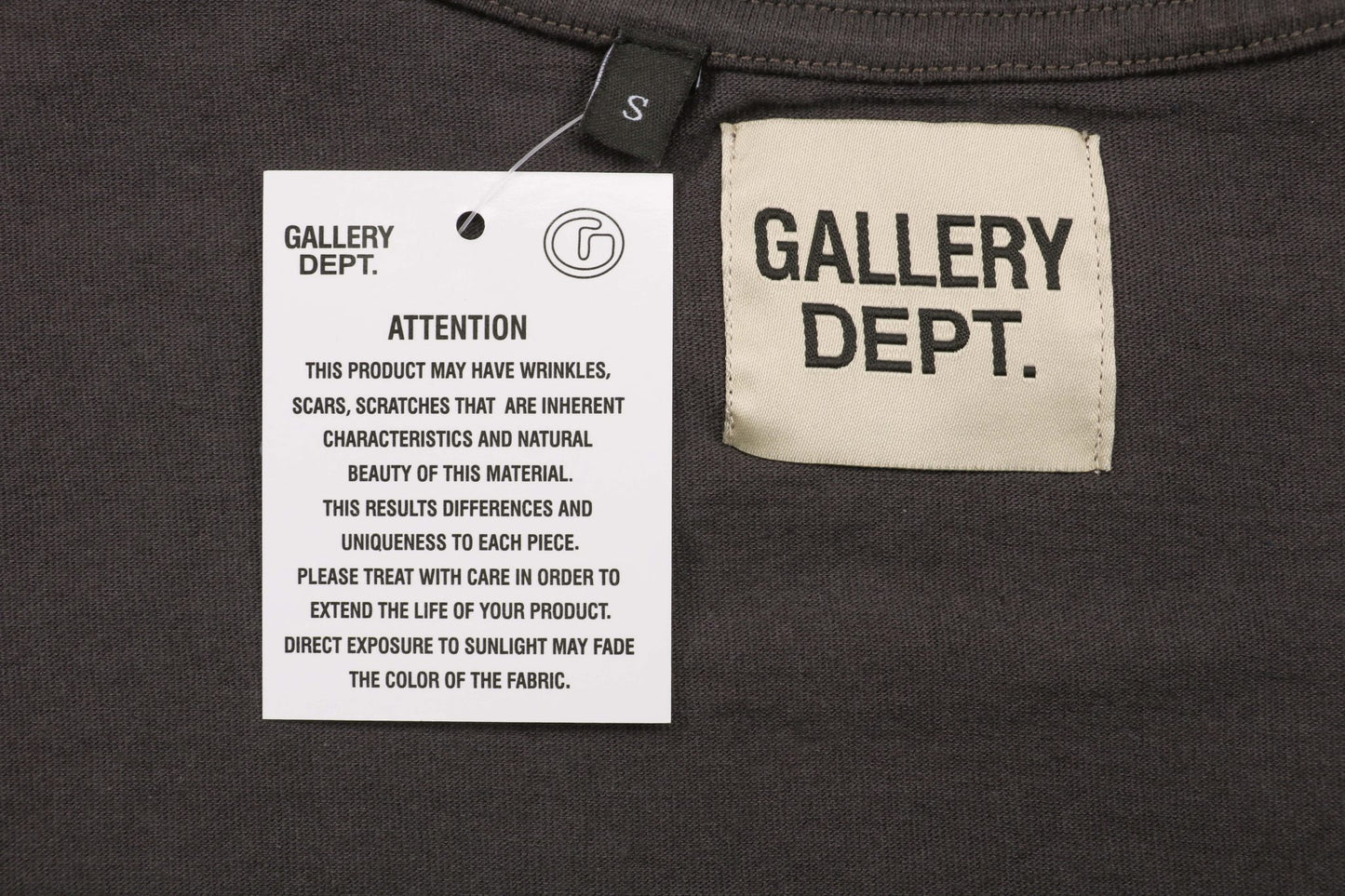 Gallery Dept Drive Thru Boxy T-Shirt Black