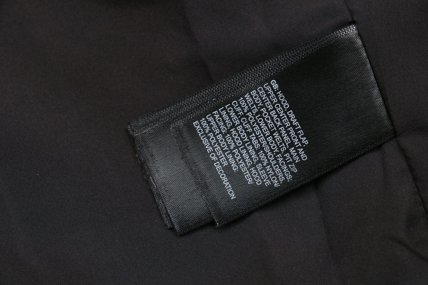 North Face Waterproof Jacket Black