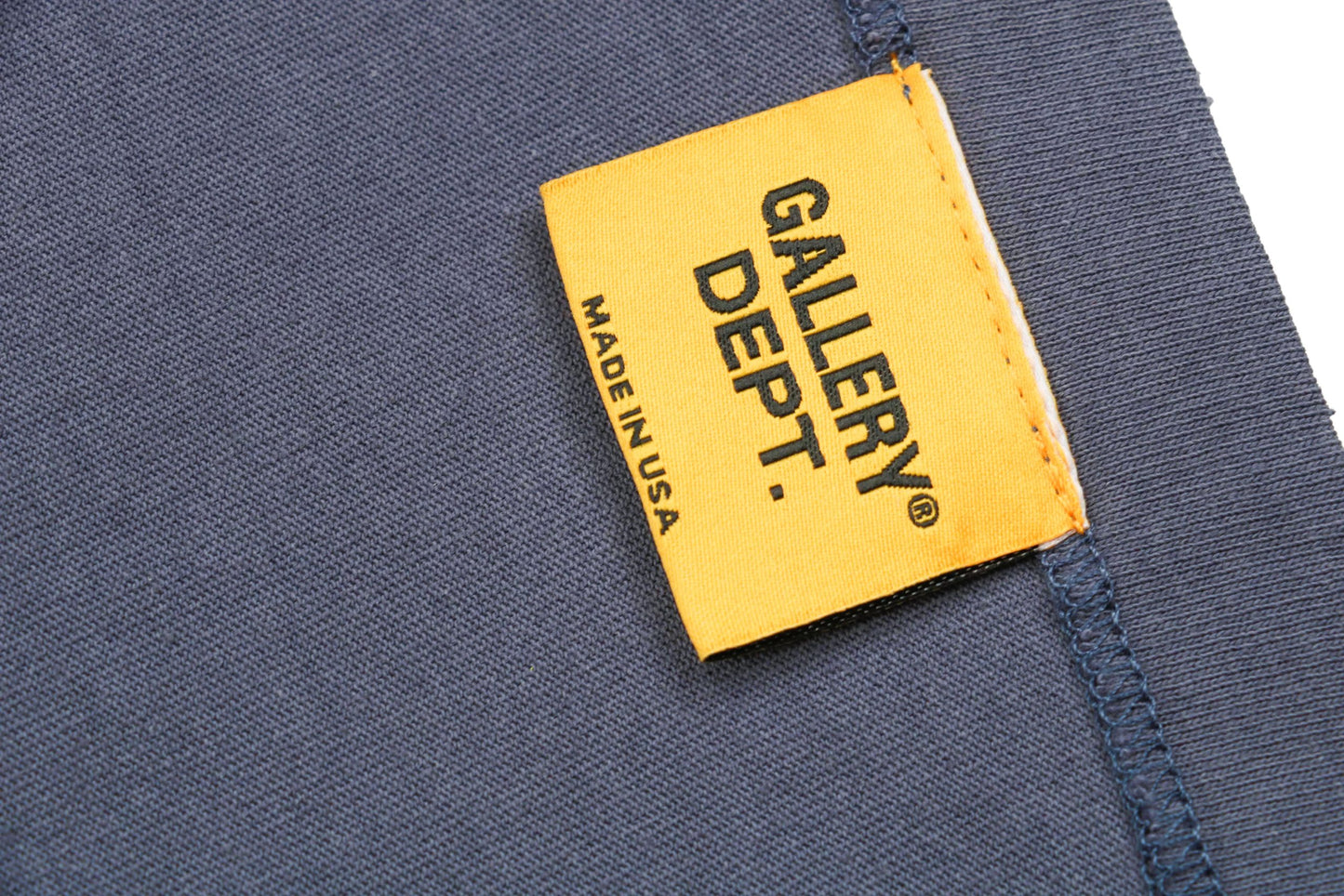 Gallery Dept Splash Paint Navy T-Shirt