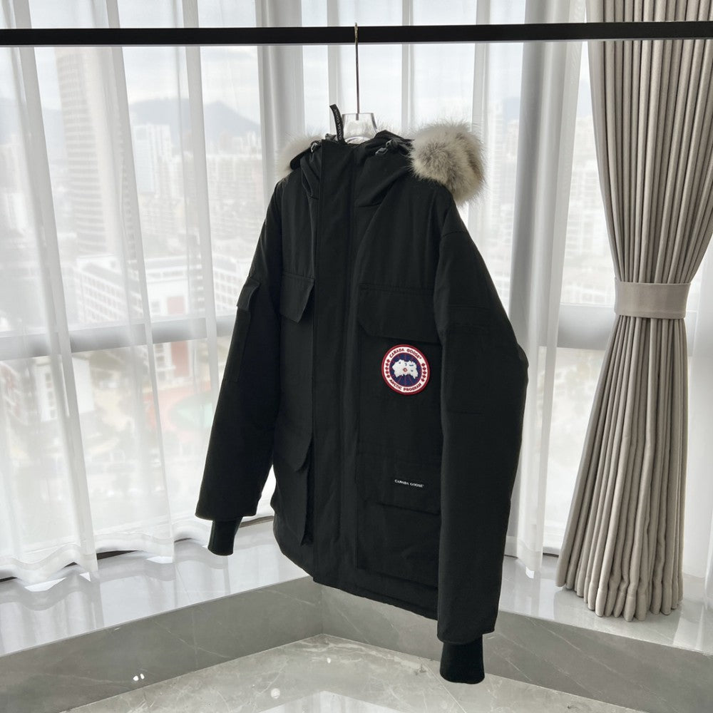 ThermaCore Faux Fur Jacket Black
