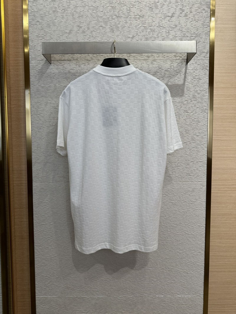 Checkerboard T-Shirt White