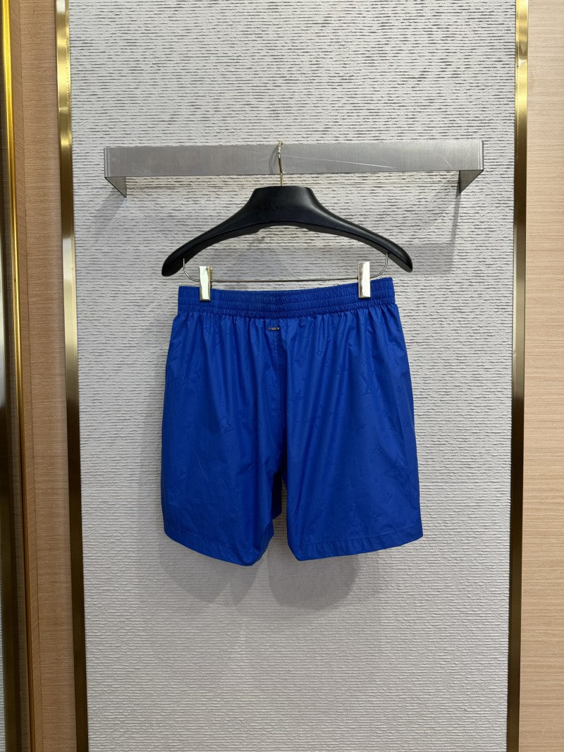 Jacquard Beach Shorts Blue
