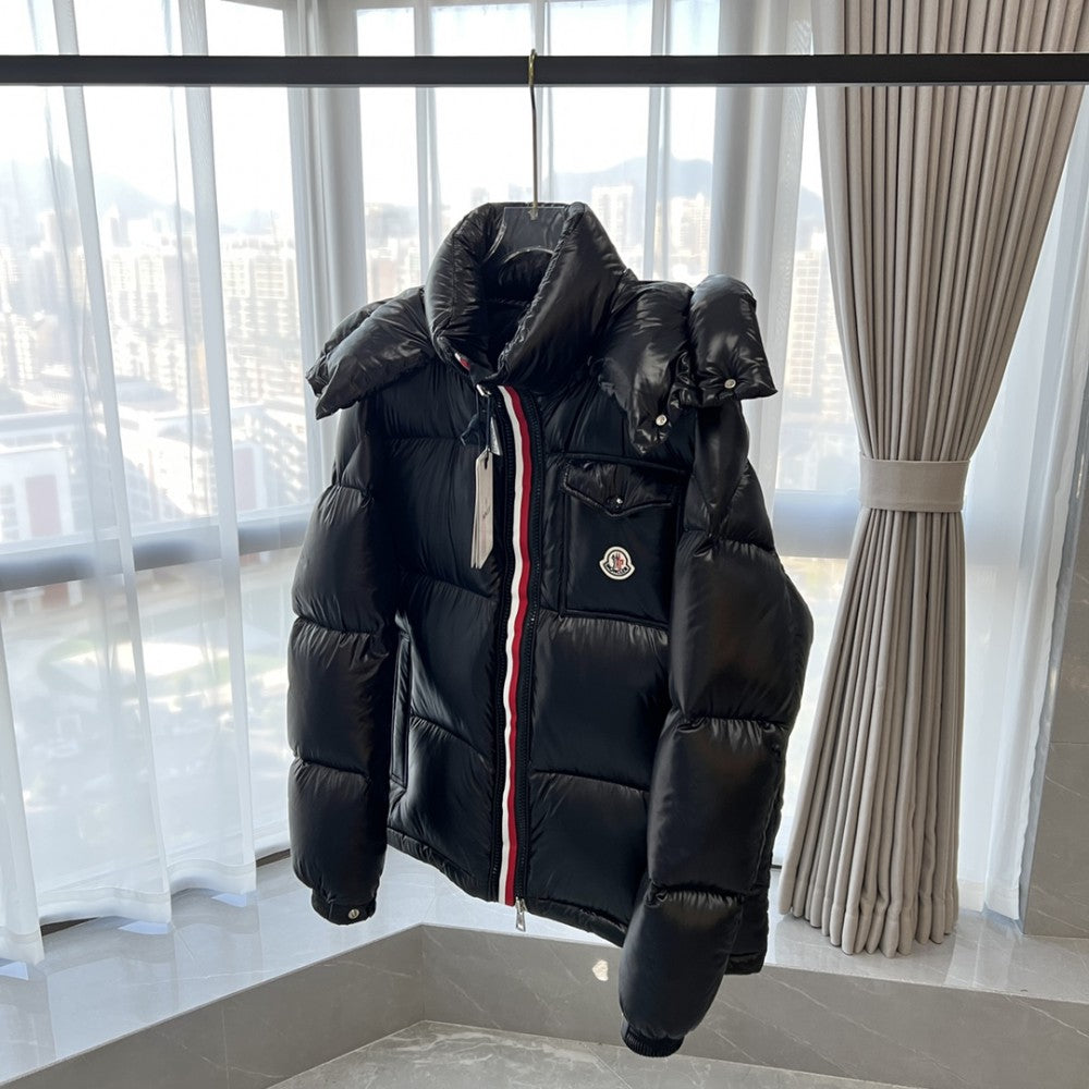 Core Fit Down Fill Red Stripe Jacket