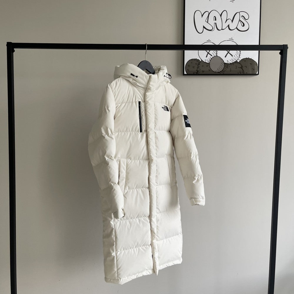 North Face Trench Coat Jacket White