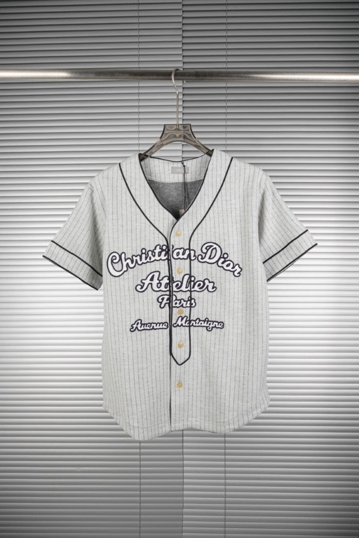 Grey Baseball Jersey