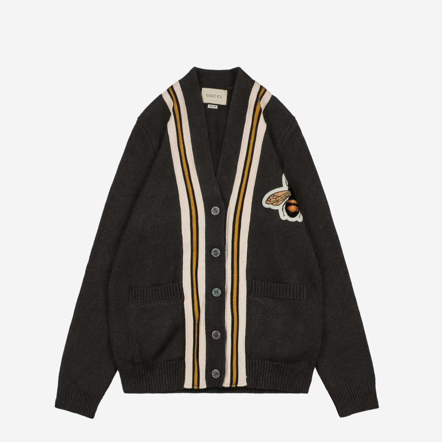 Cotton Jersey Cardigan Dark Grey