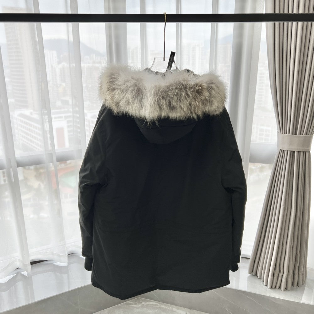 ThermaCore Faux Fur Jacket Black