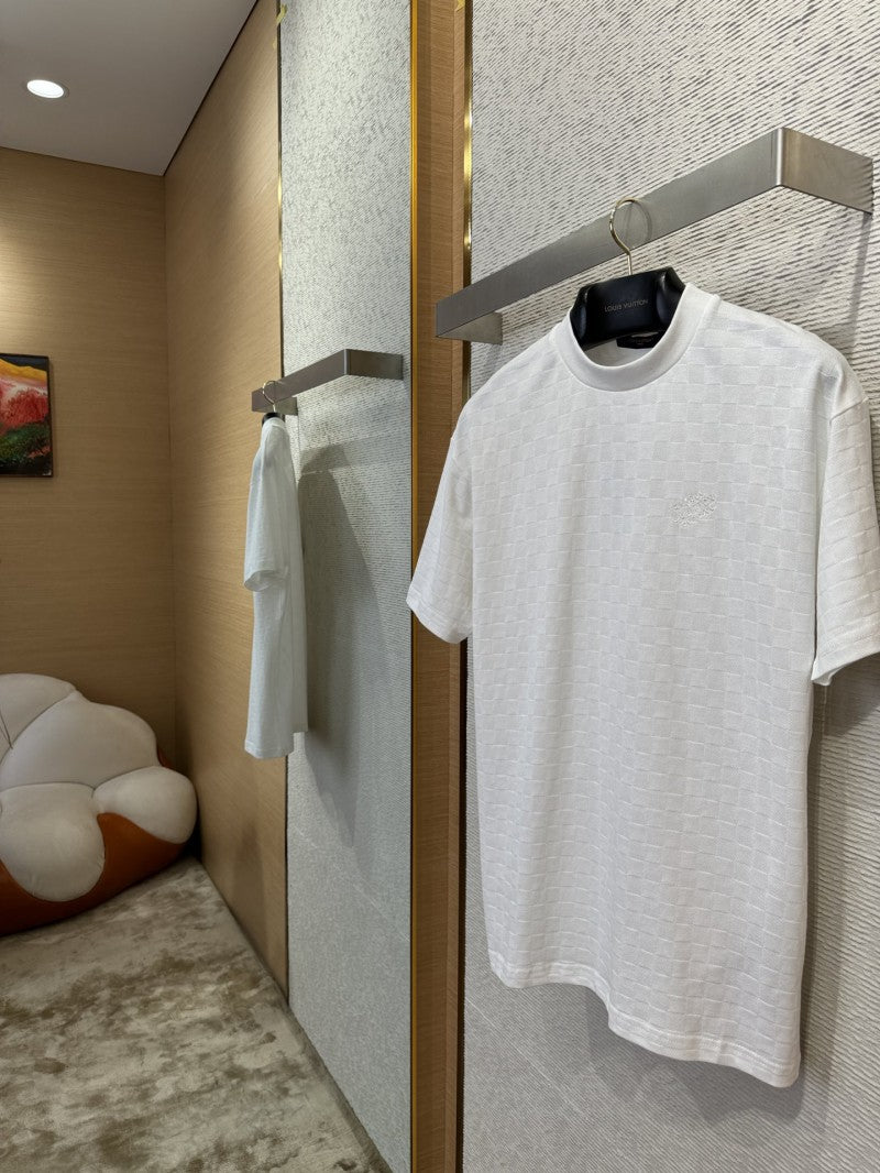 Checkerboard T-Shirt White