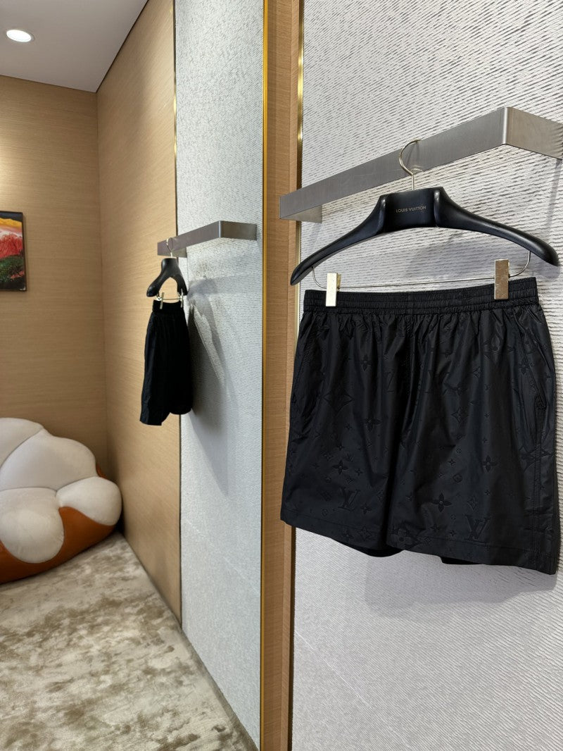 Jacquard Beach Shorts Black