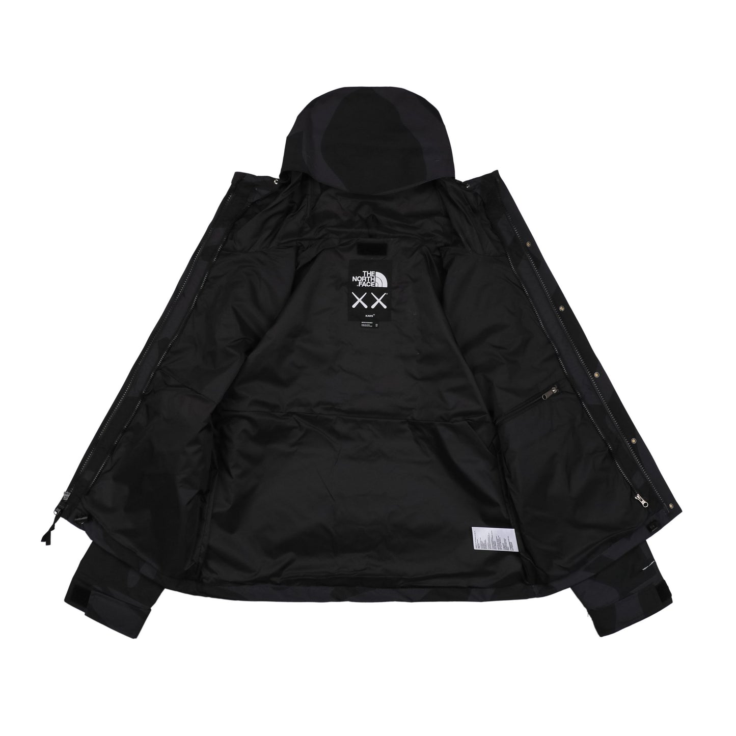 North Face X Kaws Purple