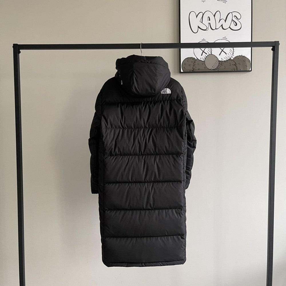 North Face Trench Coat Black