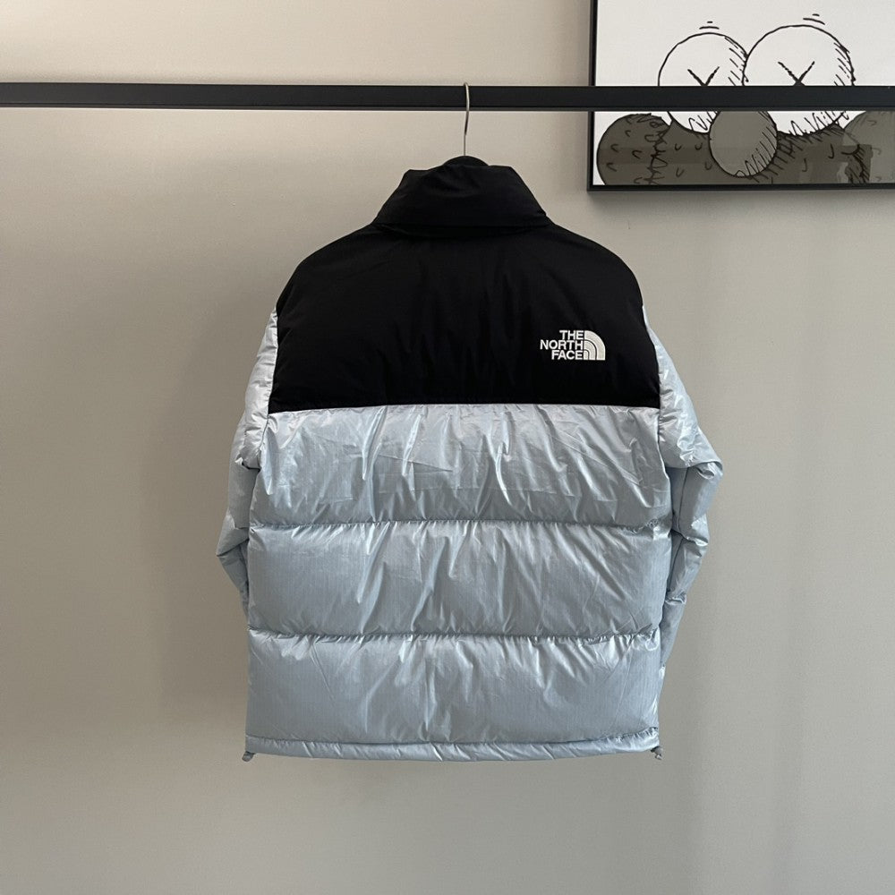 North Face Puffer Jacket Baby Blue