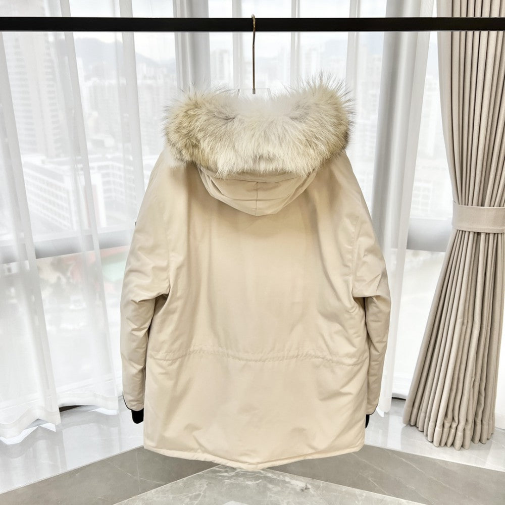 ThermaCore Faux Fur Jacket Beige