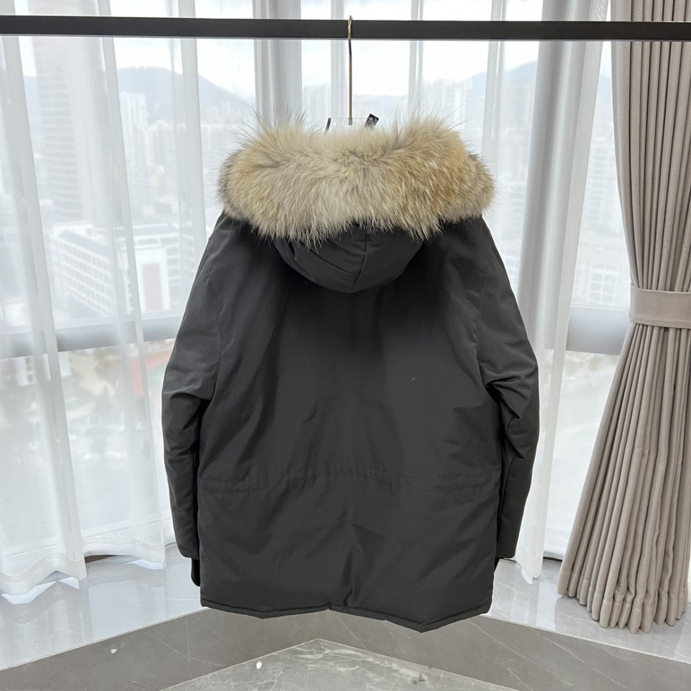 ThermaCore Faux Fur Jacket Grey