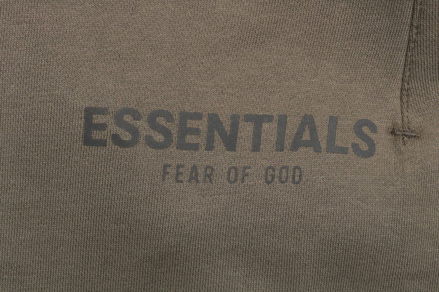 FOG Dark Brown E55ential5 Shorts