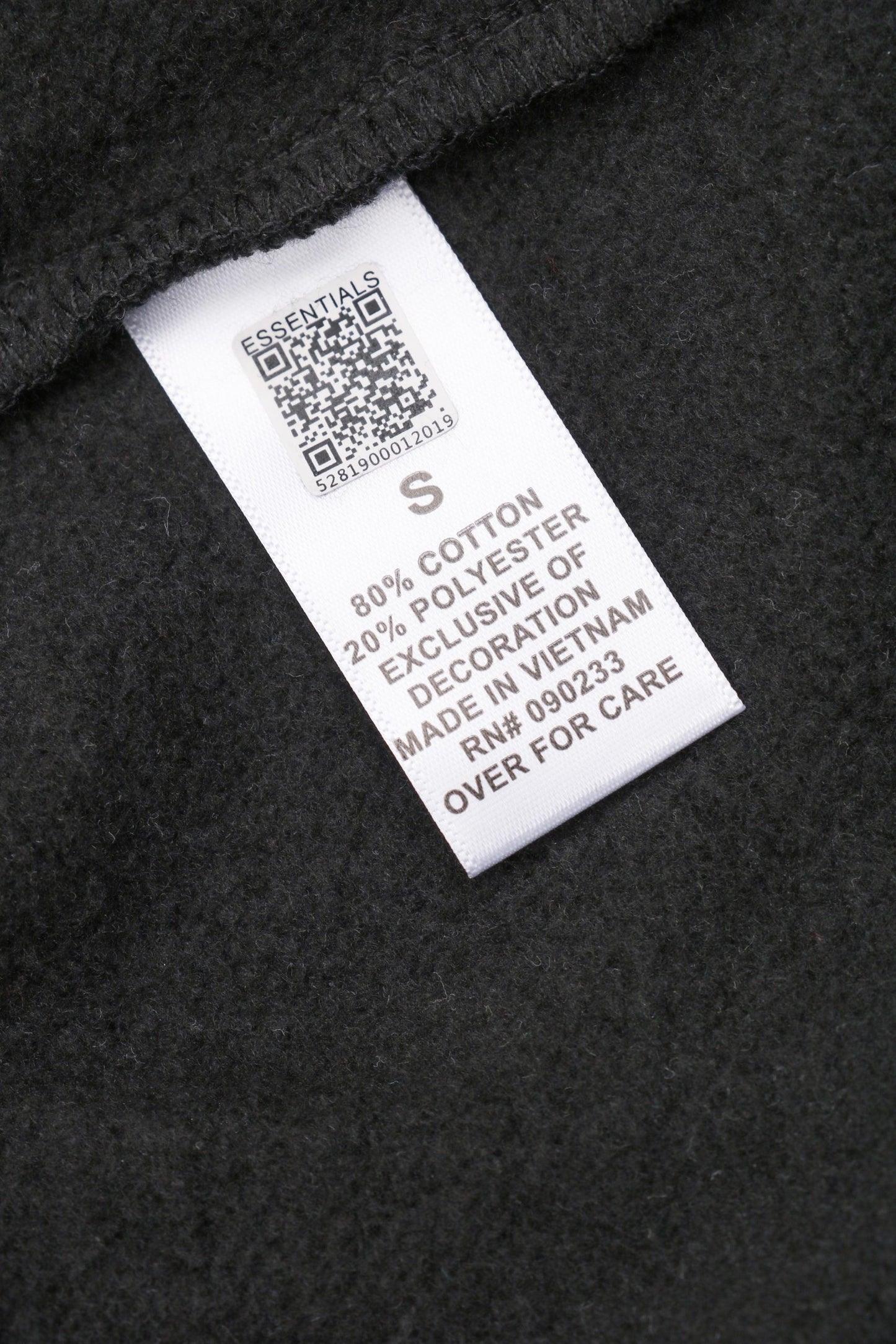 FOG Black Essentials Shorts