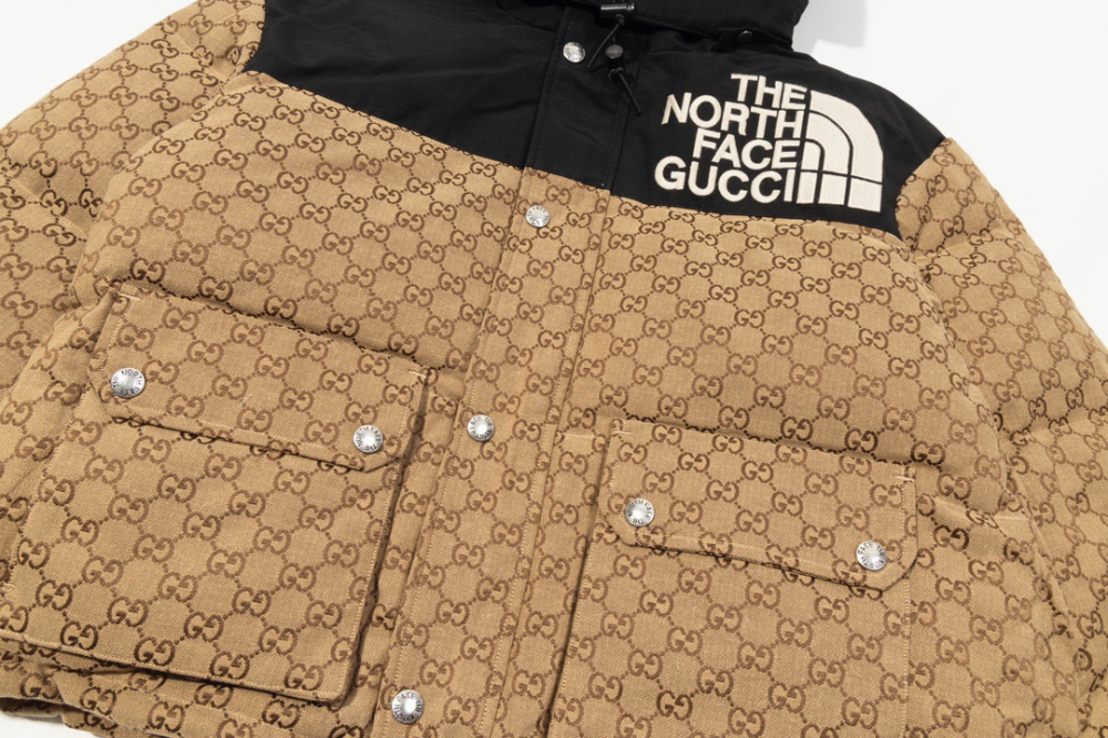 Contrast Puffer Jacket