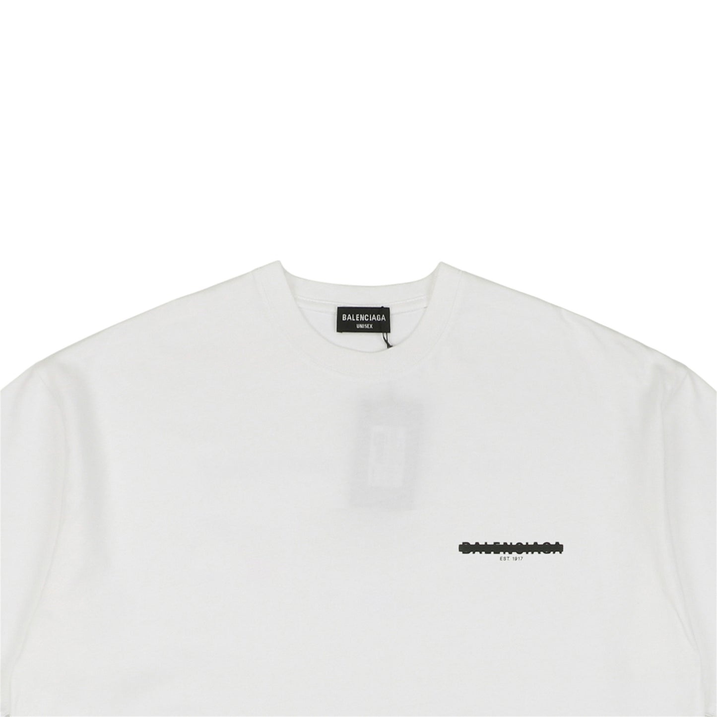 Balenci Crossed Logo T-Shirt White