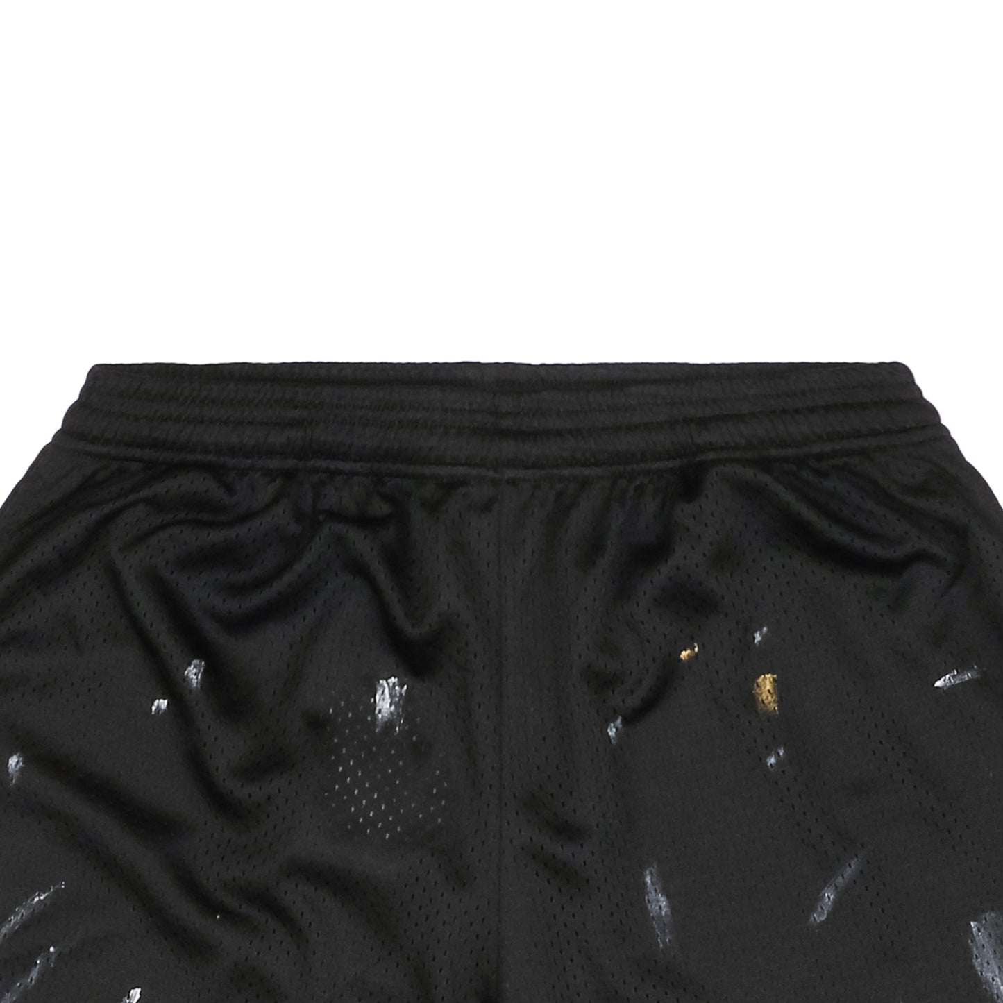 Gallery Dept Paint Splashed Black Shorts