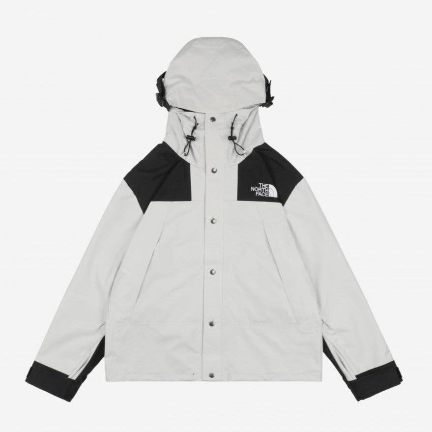 North Face Waterproof Jacket White Black
