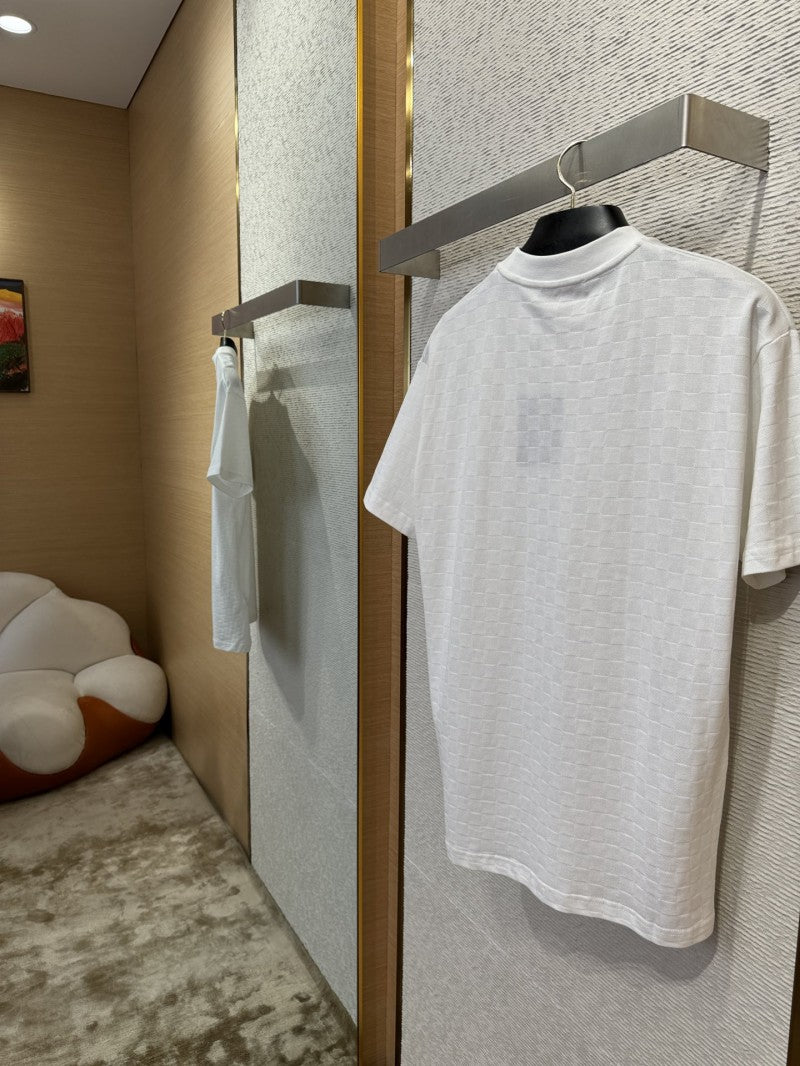 Checkerboard T-Shirt White