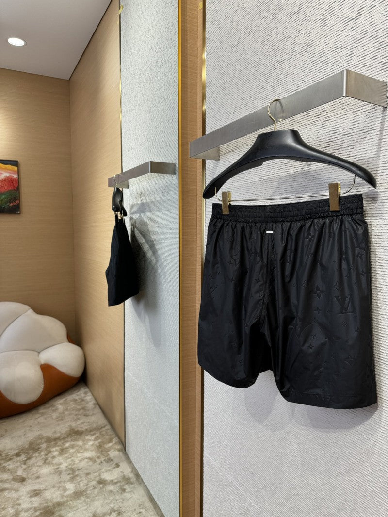 Jacquard Beach Shorts Black