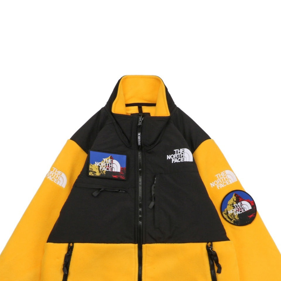 Outdoor Zip-Up Fleece Black Yellow