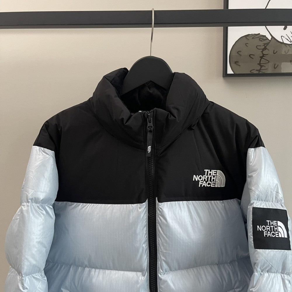 North Face Puffer Jacket Baby Blue