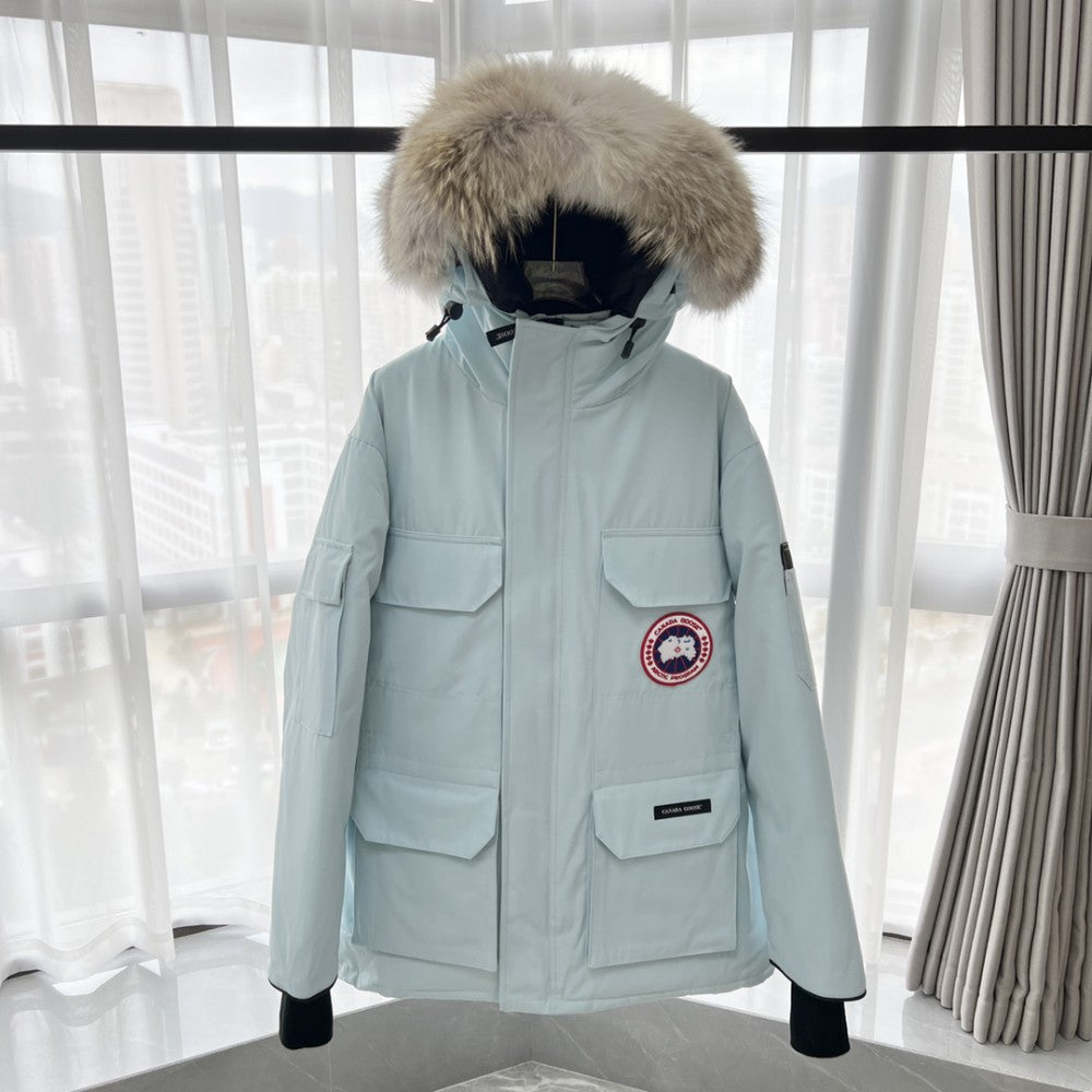 ThermaCore Faux Fur Jacket Blue