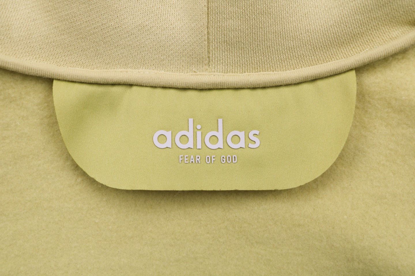 FOG Yellow Ad1das Hoodie