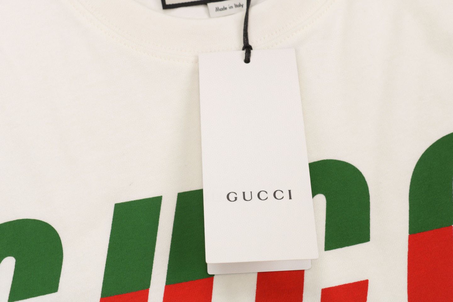 Blade Print T-Shirt Green Red