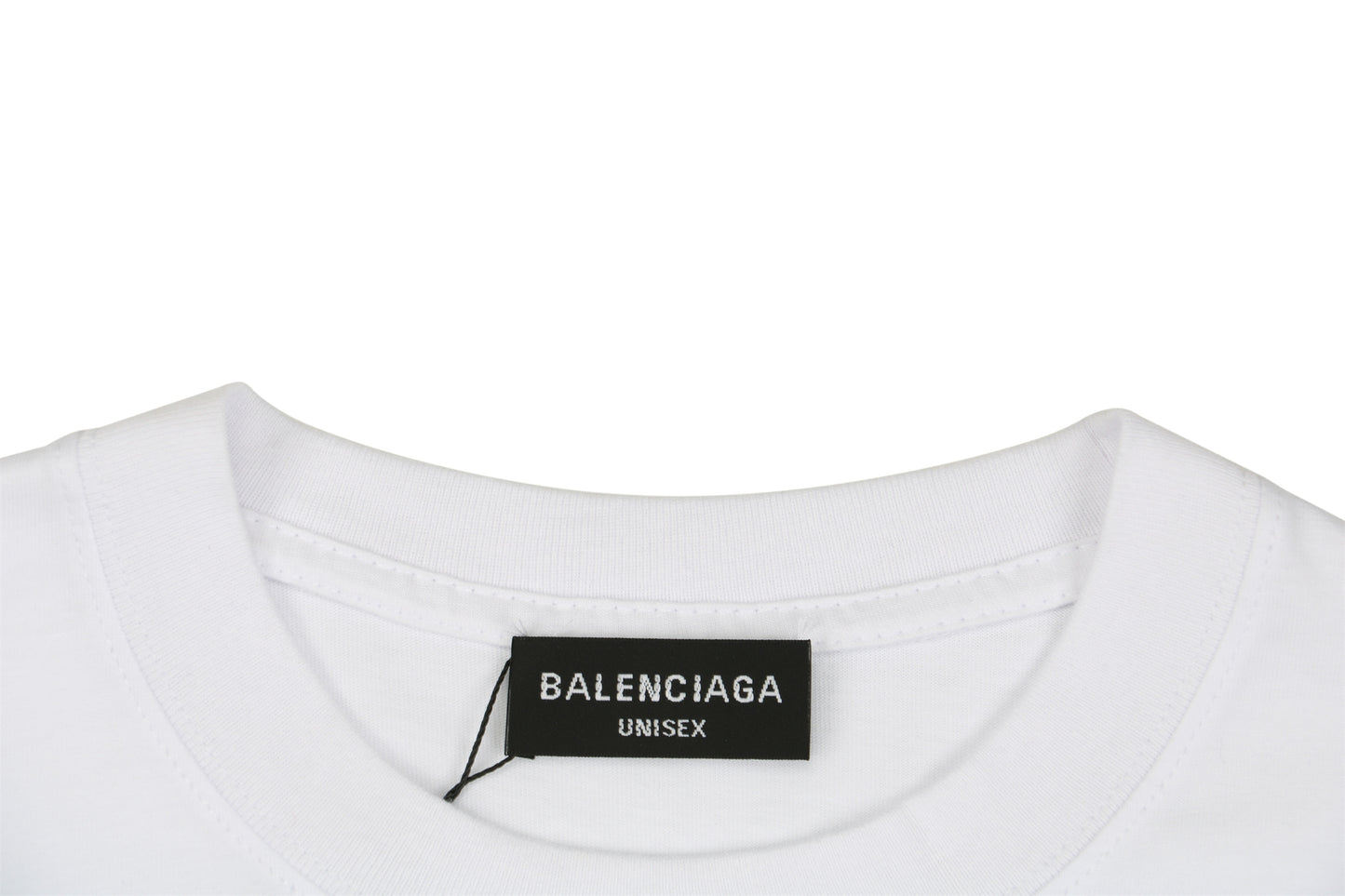 Balenci Crossed Logo T-Shirt White
